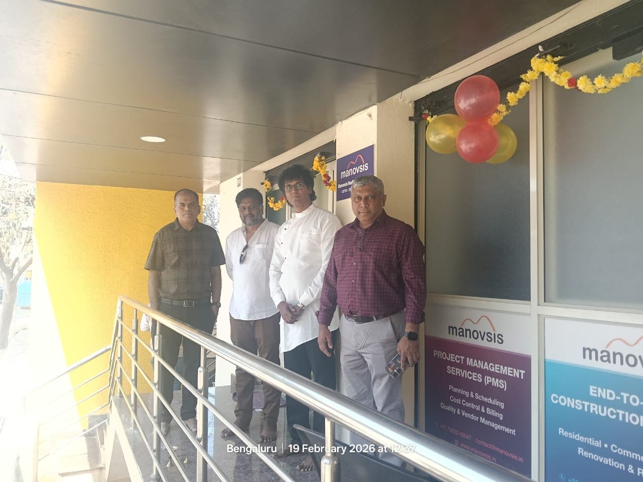 Inauguration of Manovsis South Office at Electronic City
